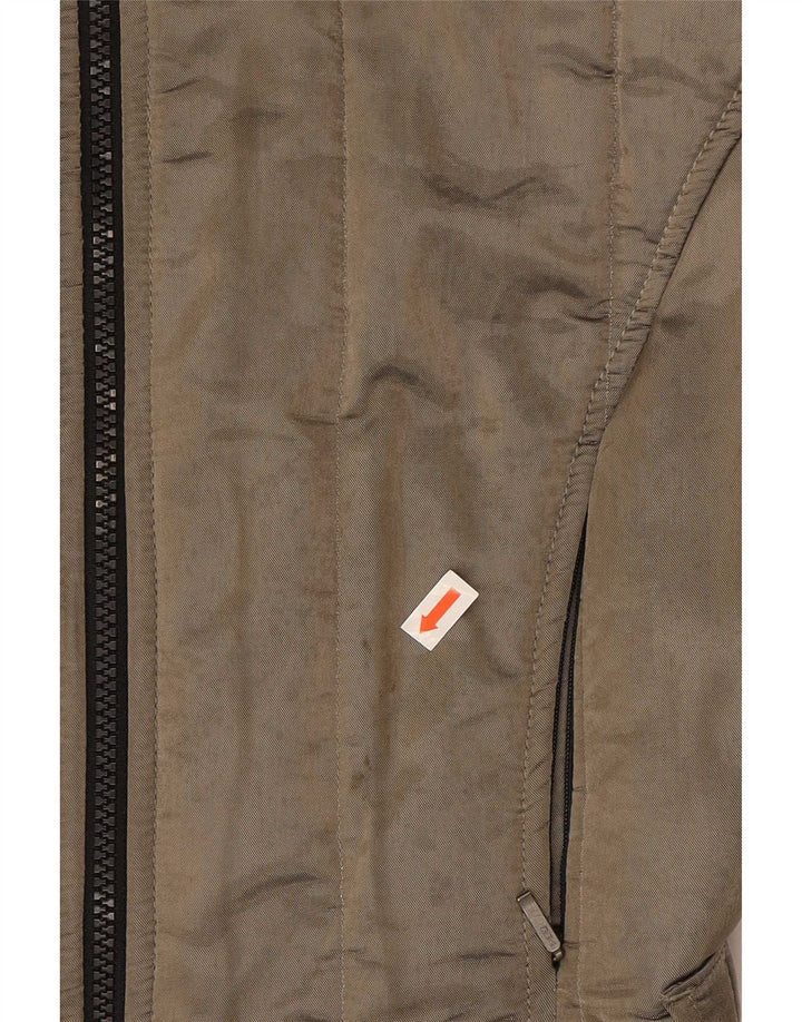 Refrigiwear Γυναικείο μπουφάν με επένδυση IT 44 Medium Khaki Polyamide