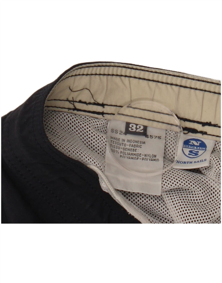 North SAILS Ανδρικό γραφικό σορτς κολύμβησης μεσαίο Navy Blue Polyamide