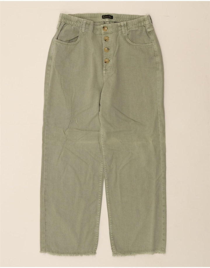 MASSIMO DUTTI Womens Tapered Jeans W30 L27 Green Vintage Massimo Dutti and Second-Hand Massimo Dutti from Messina Hembry 