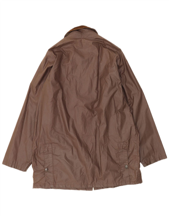 Ανδρικό κερωμένο βαμβακερό μπουφάν Conbipel UK 36 Small Brown Polyester