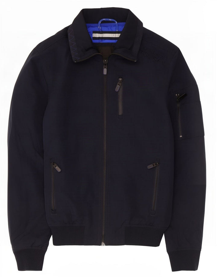 Ανδρικό μπουφάν Superdry Bomber UK 36 Small Navy Blue Polyester