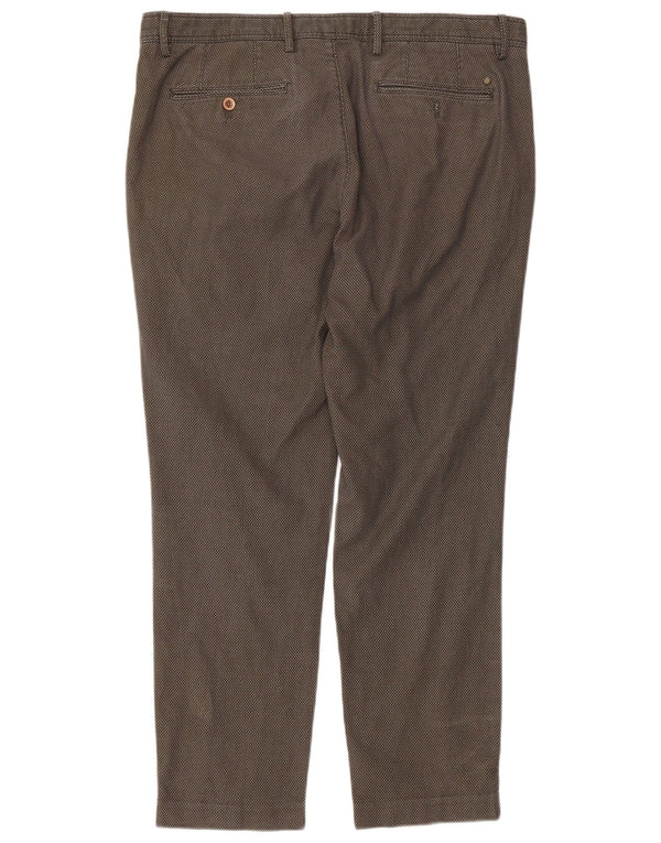 Ανδρικό παντελόνι Chino Massimo Dutti EU 46 XL W36 L28 Khaki Check