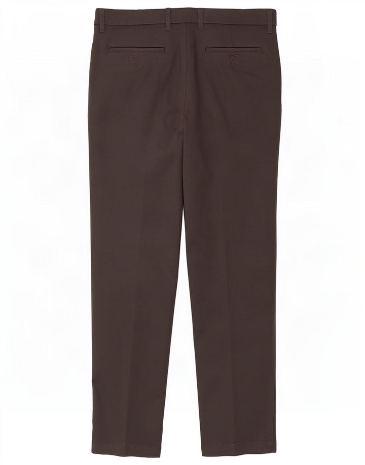Marks & Spencer Γυναικείο Slim παντελόνι Chino W34 L33 Γκρι βαμβακερό