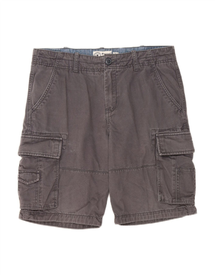 CHAMPION Mens Cargo Shorts Large W34  Grey