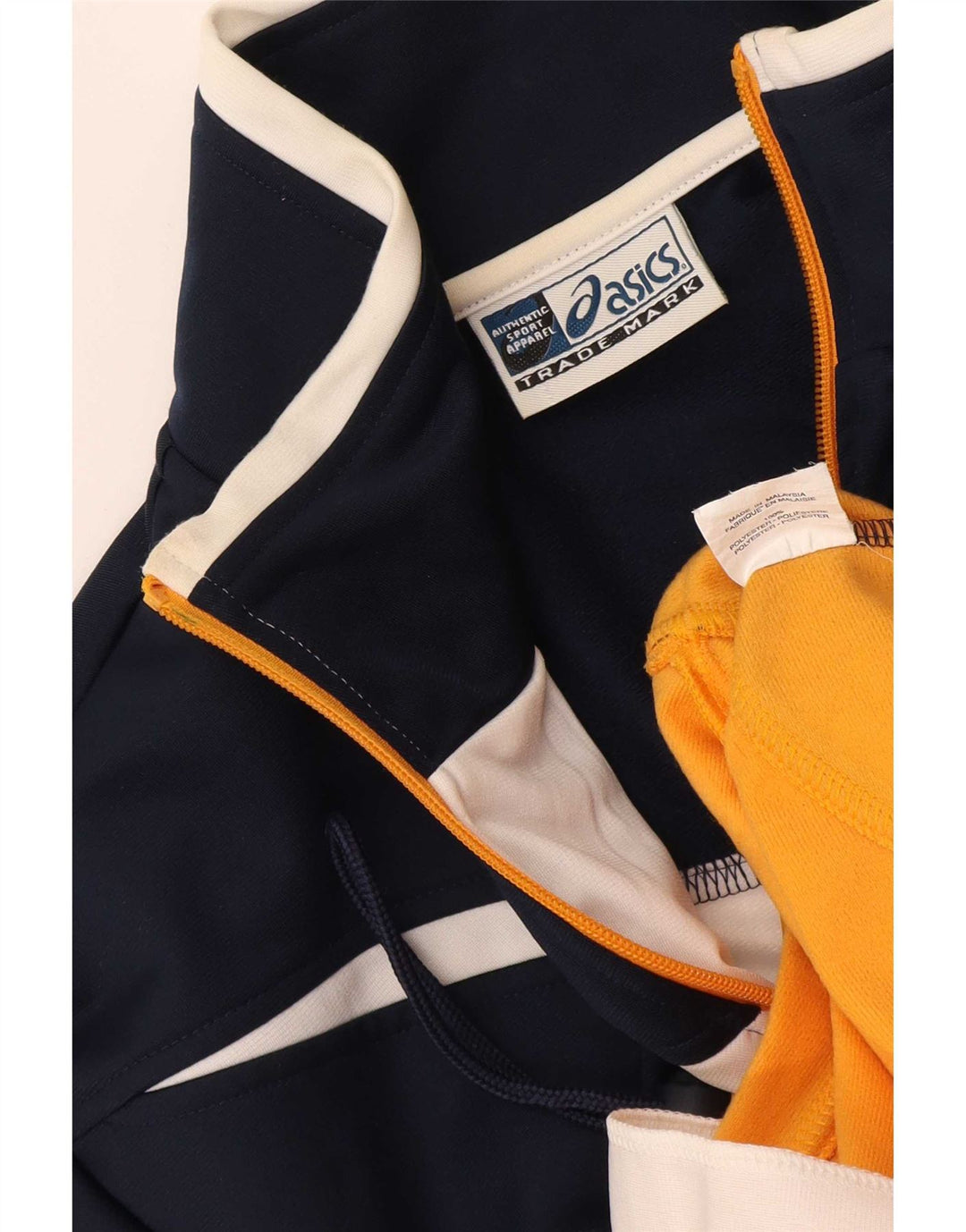 Ανδρική αθλητική φόρμα Asics Top Jacket Μεγάλο μπλε ναυτικό χρώμα πολυεστέρα