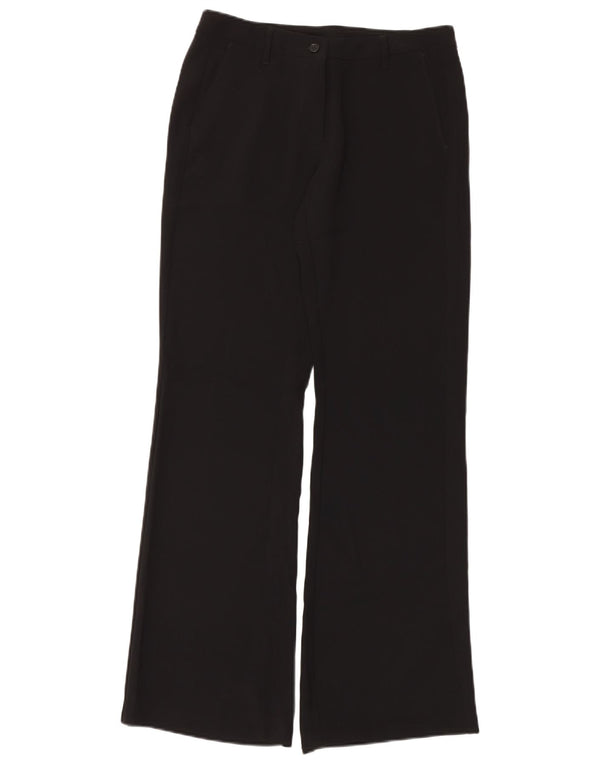 Γυναικείο παντελόνι Benetton Bootcut IT 44 Medium W30 L34 Μαύρο Πολυεστέρας