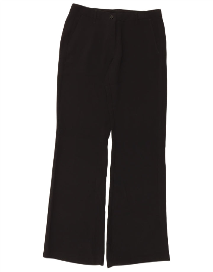 Γυναικείο παντελόνι Benetton Bootcut IT 44 Medium W30 L34 Μαύρο Πολυεστέρας