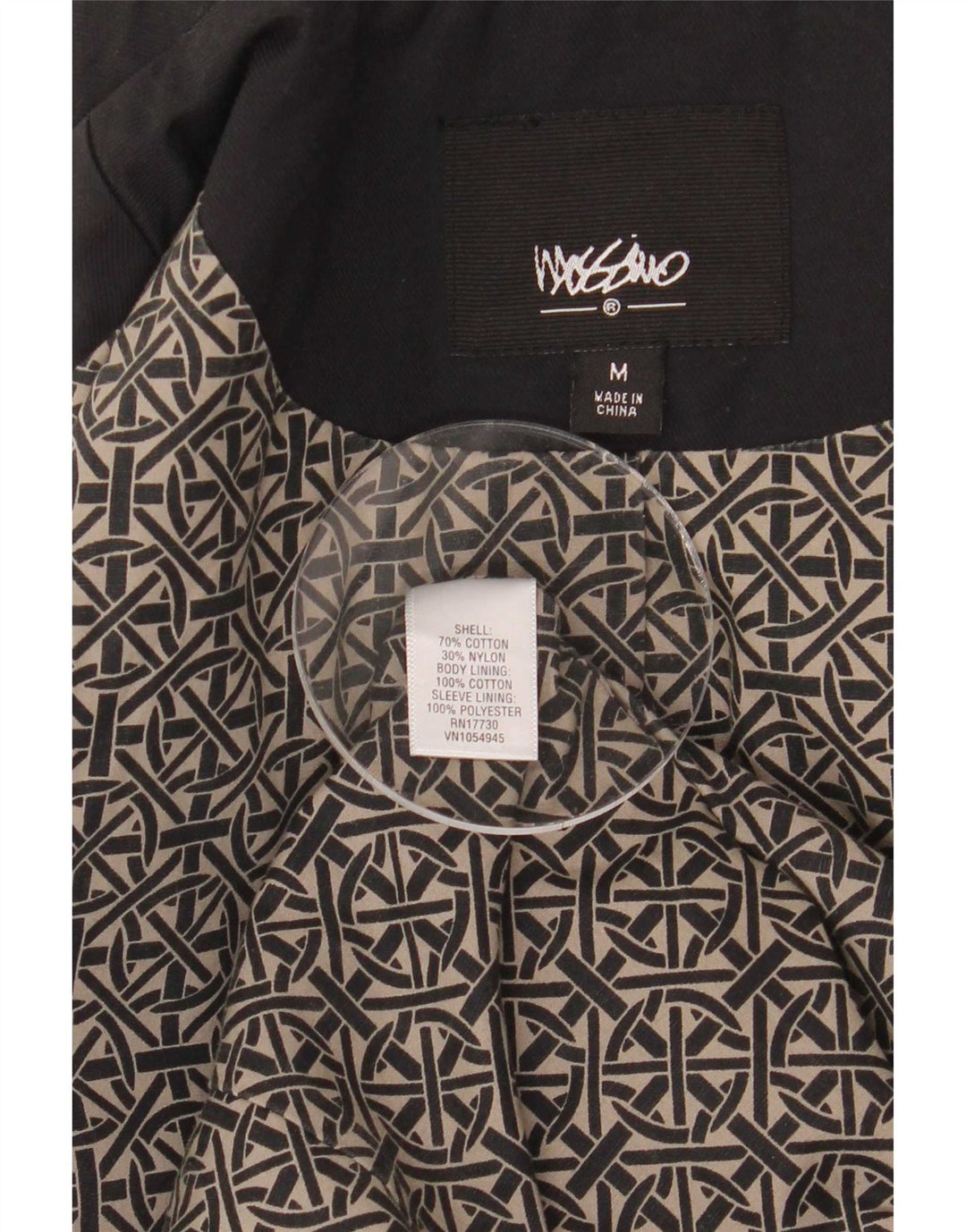 Mossimo Γυναικεία καμπαρντίνα UK 14 Medium Black