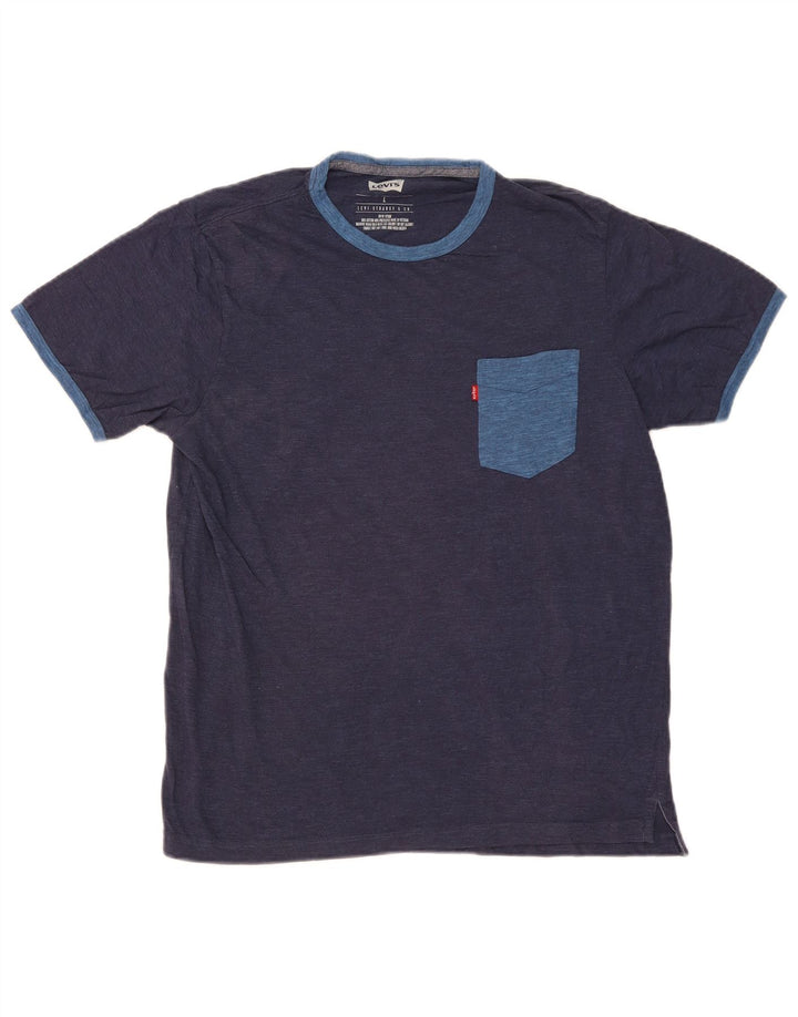 Ανδρικό T-Shirt Levi's Top Large Navy Blue