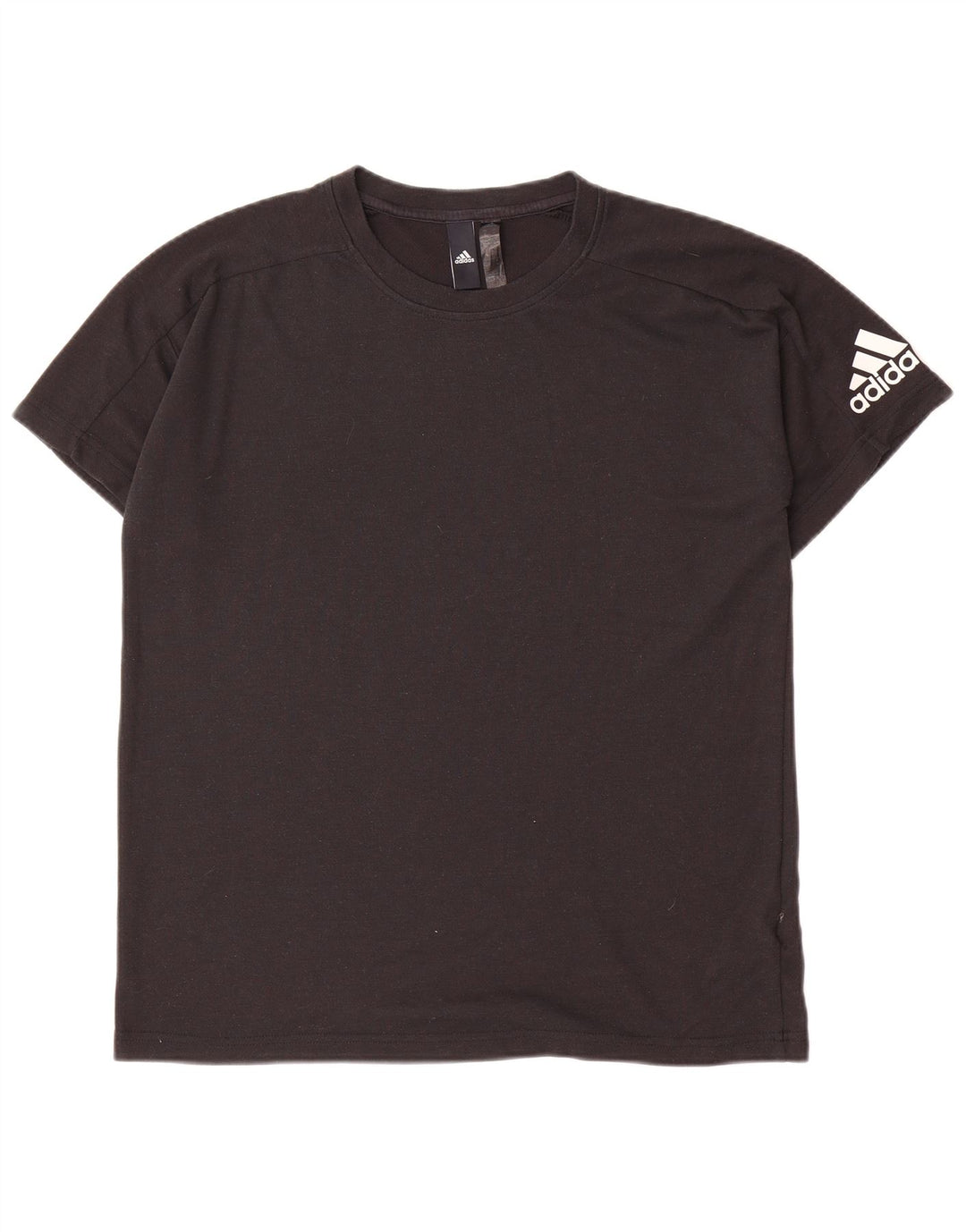 Ανδρικό T-Shirt Adidas Top Medium Μαύρο Πολυεστέρας
