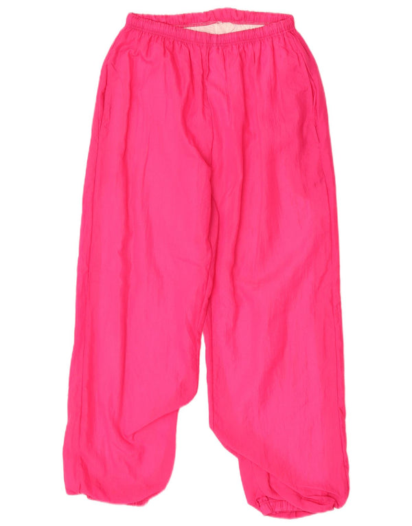 Vintage γυναικεία αθλητική φόρμα παντελόνι Joggers UK 10 Small Pink