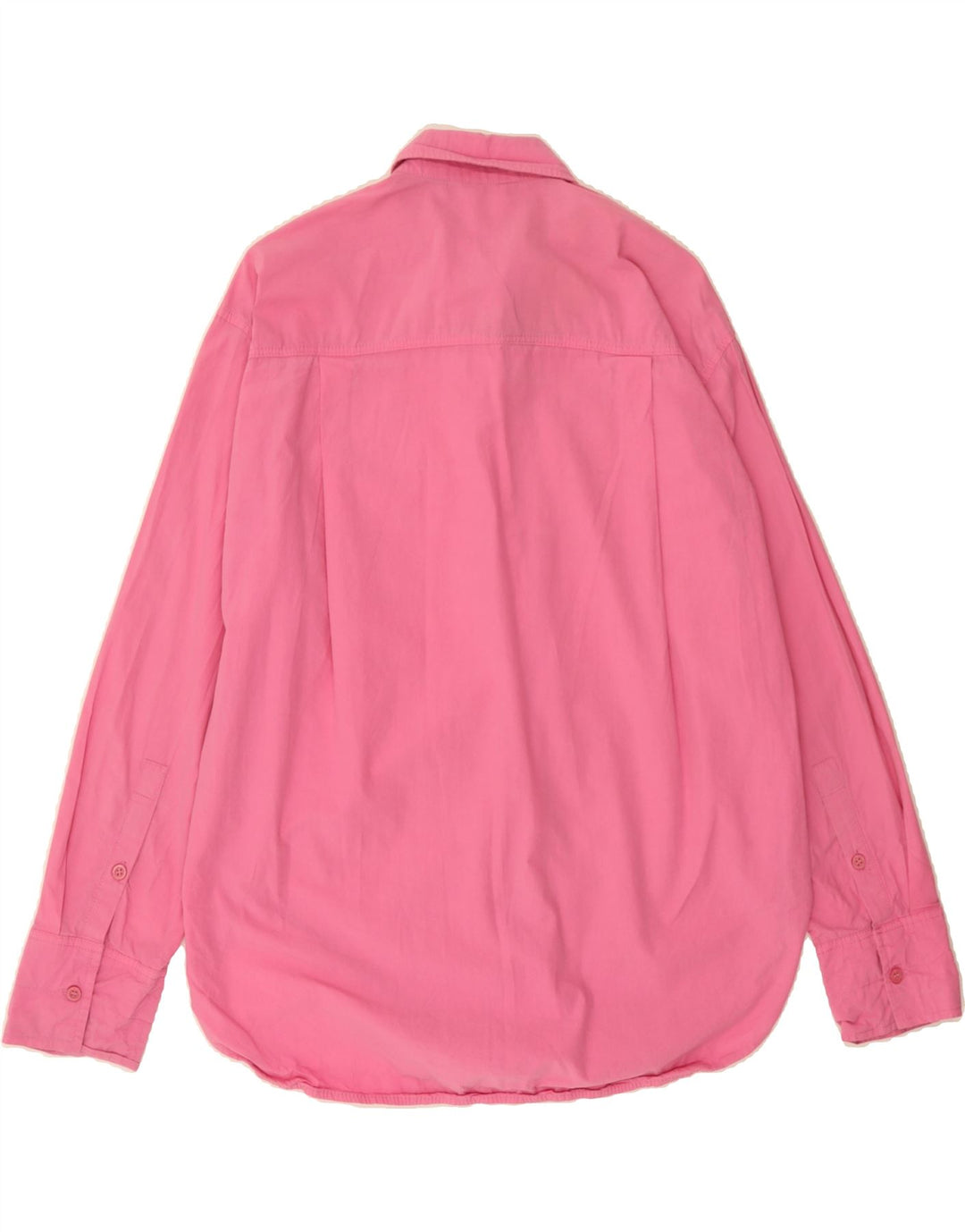 ZARA Womens Oversized Shirt UK 6 XS Pink Cotton Vintage Zara and Second-Hand Zara from Messina Hembry 