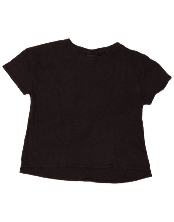 The North Face γυναικείο T-Shirt Top UK 14 Medium Black Cotton