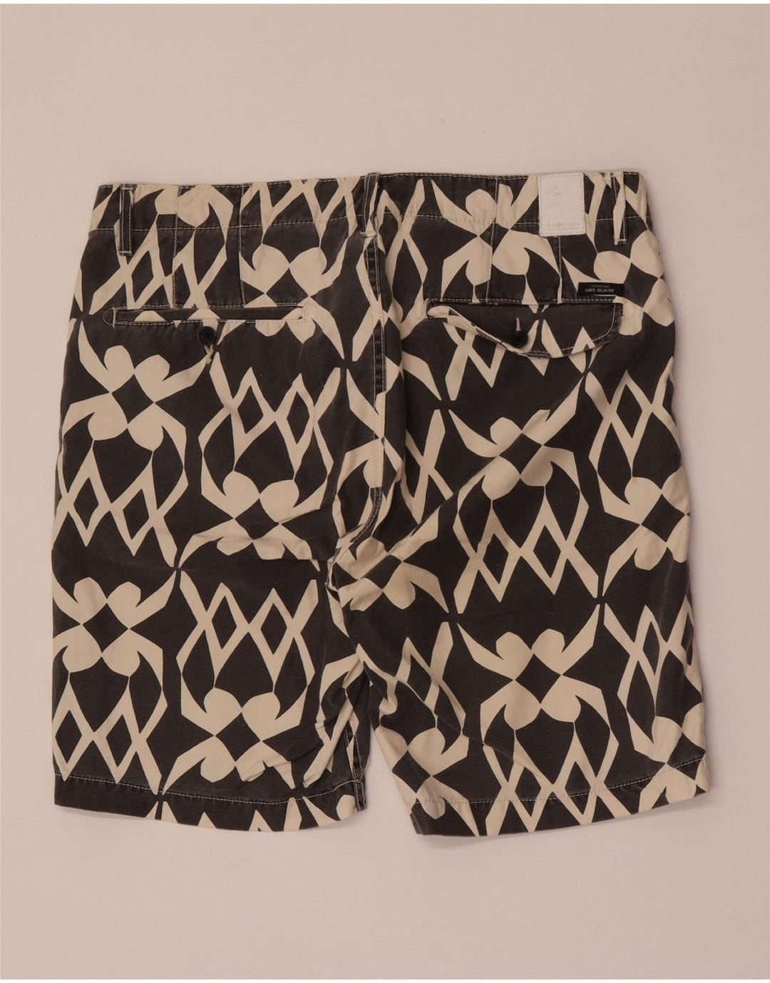 Ανδρικό σορτς Chino Scotch & Soda W32 Medium Black Geometric