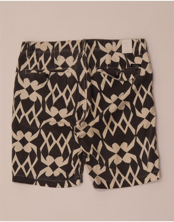 Ανδρικό σορτς Chino Scotch & Soda W32 Medium Black Geometric