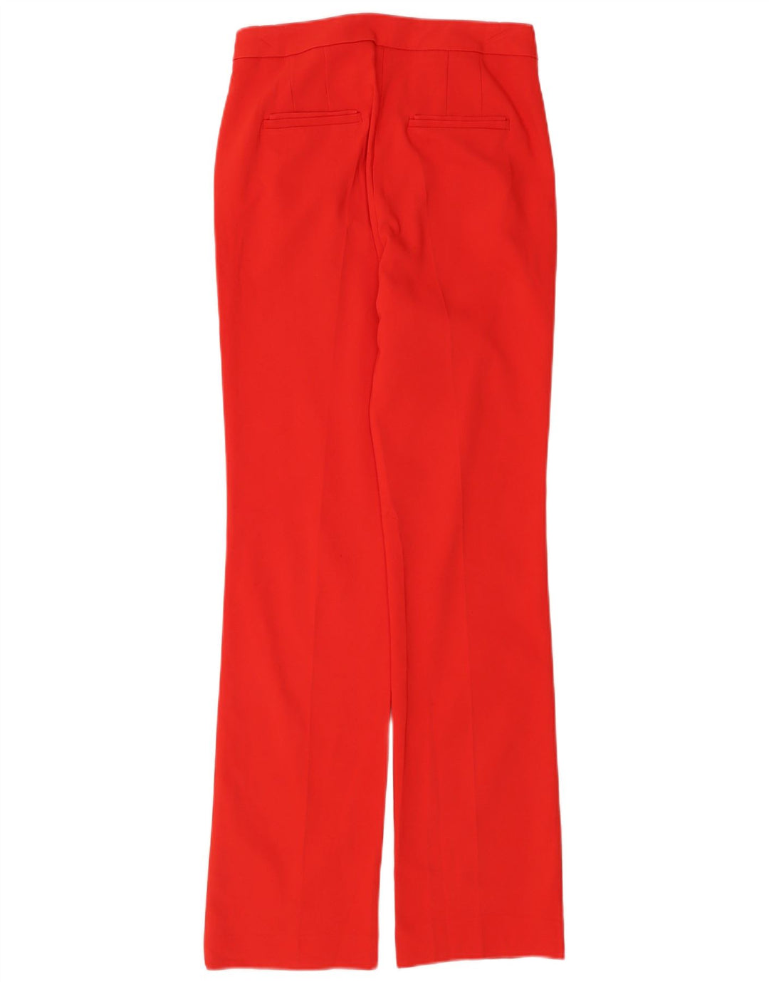 Zara Γυναικείο ίσιο casual παντελόνι Medium W28 L34 Red