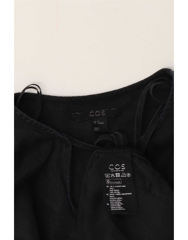 Cos Γυναικεία Μπλούζα Oversized Top EU 36 Small Navy Blue
