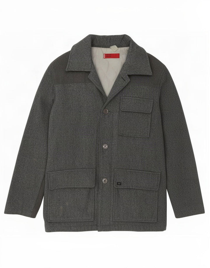 Ανδρικό παλτό Levi's Windbreaker UK 38 Μεσαίο γκρι μαλλί