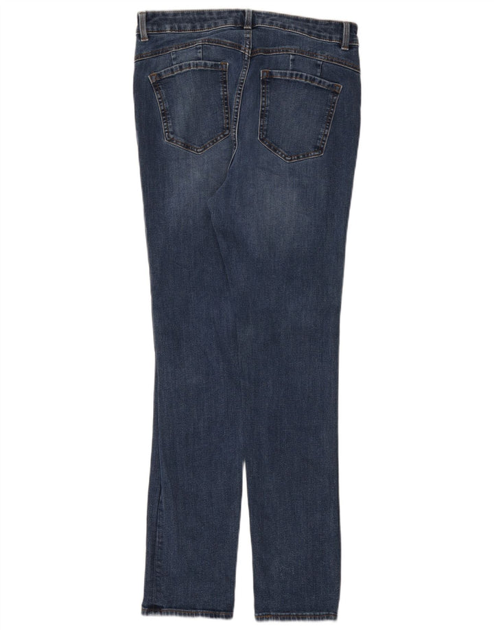 Marks & Spencer Γυναικείο κανονικό τζιν UK 12 Medium W30 L28 Μπλε βαμβακερό