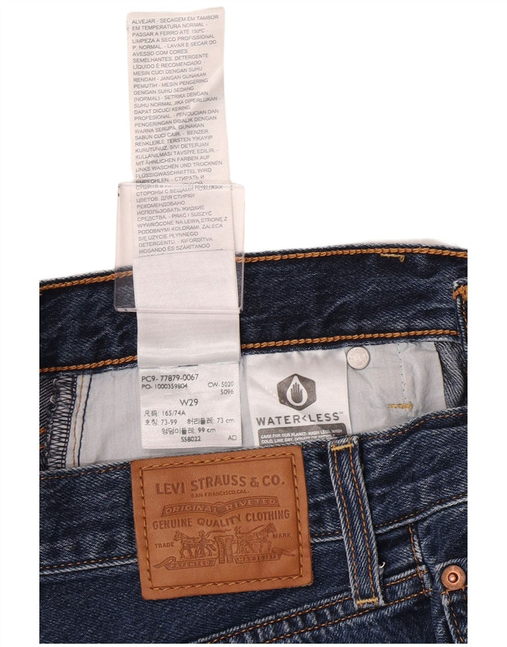 Γυναικείο τζιν σορτς Levi's Ribcage W29 Βαμβακερό μεσαίο ναυτικό μπλε