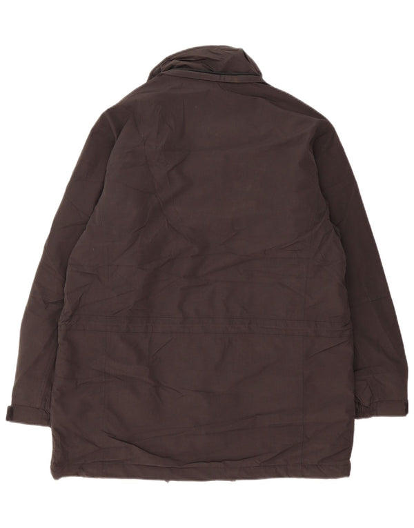 EDDIE BAUER Womens Weather Edge Windbreaker Jacket UK 10 Small Black