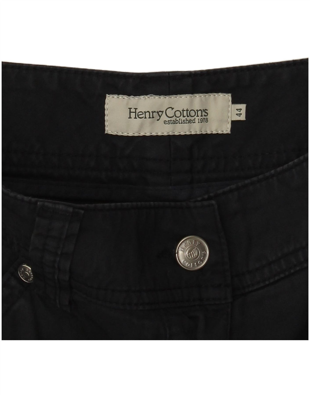 HENRY COTTONS Γυναικείο casual σορτς IT 44 Medium W34 Navy Blue