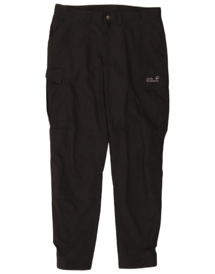 Jack Wolfskin Γυναικείο Joggers Cargo Παντελόνι W34 L32 Γκρι Πολυεστέρας