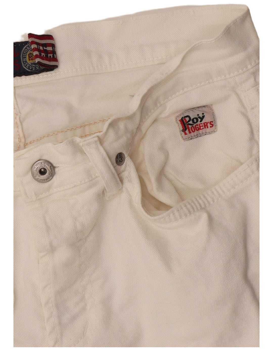 Roy Rogers Γυναικείο Low Skinny Jeans W30 L32 Λευκό