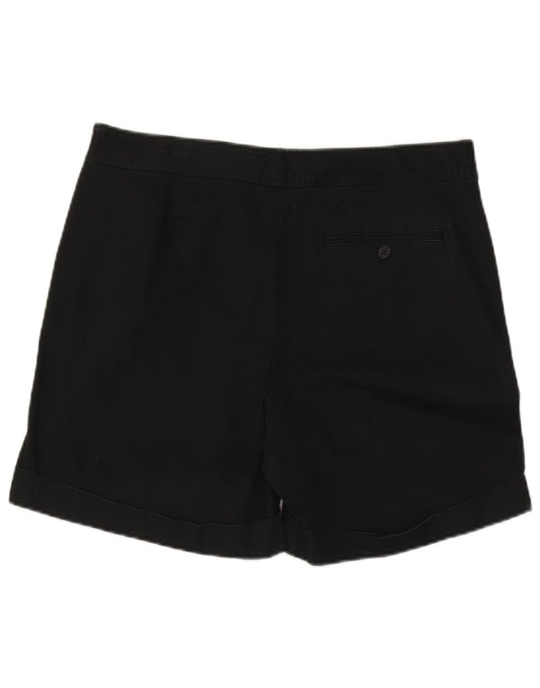 Γυναικείο ψηλόμεσο σορτς chino Ralph Lauren US 14 XL W36 μαύρο βαμβακερό