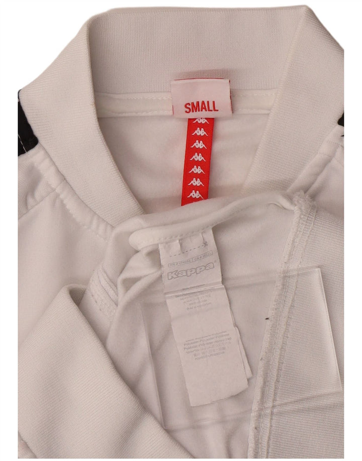 KAPPA Girls Graphic αθλητική φόρμα Top Jacket 11-12 Years Small White