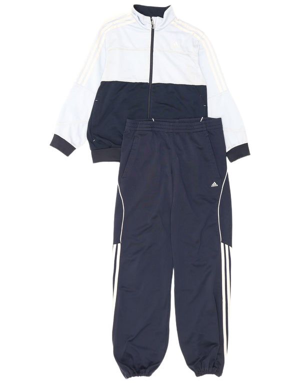 Ολόσωμη φόρμα Adidas Boys 13-14 ετών W32 L29 Μπλε χρώματος πολυεστέρας