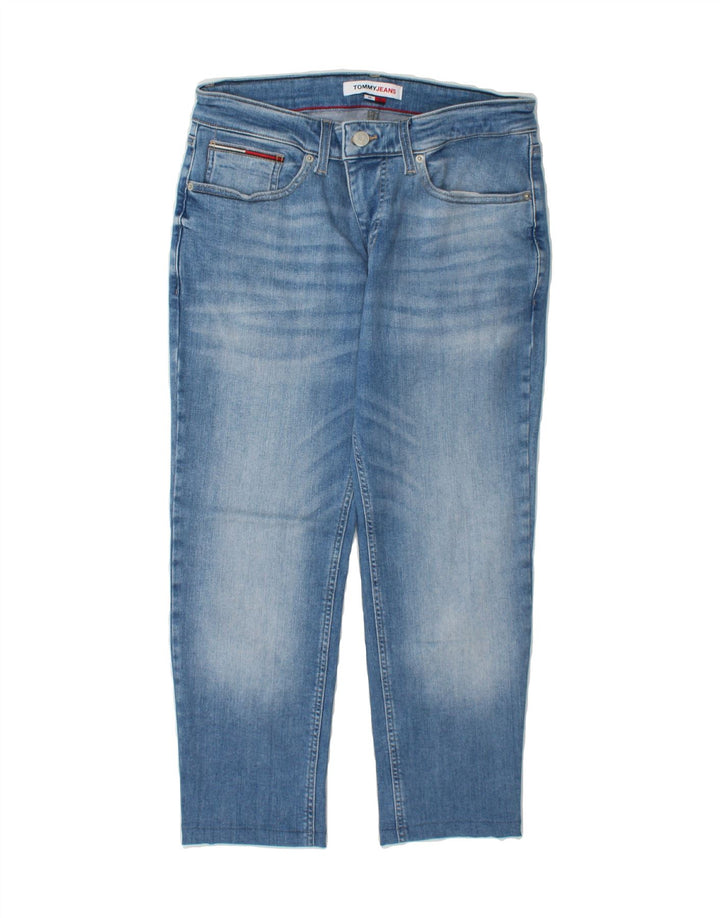 TOMMY HILFIGER Mens Cropped Jeans W30 L24 Blue Cotton Vintage Tommy Hilfiger and Second-Hand Tommy Hilfiger from Messina Hembry 