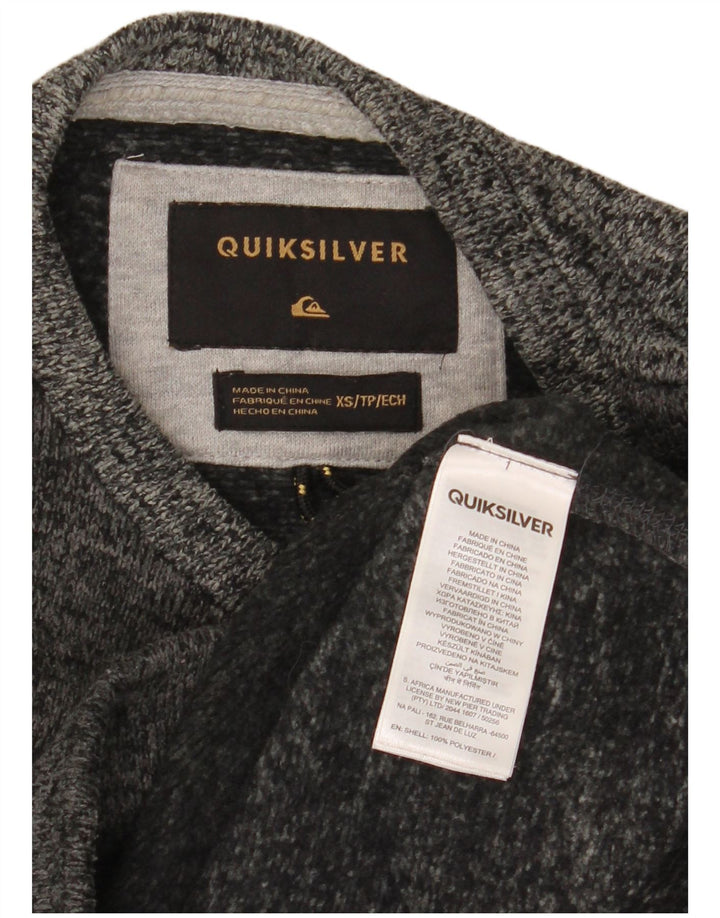 Ανδρικό φούτερ Quiksilver Jumper XS με γκρι φλύκταινες πολυεστέρας