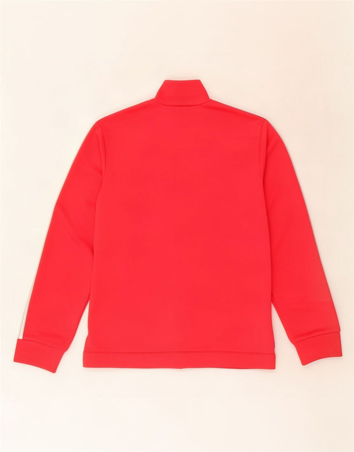 Γυναικεία αθλητική φόρμα Adidas Top Jacket UK 12 Medium Red Polyester