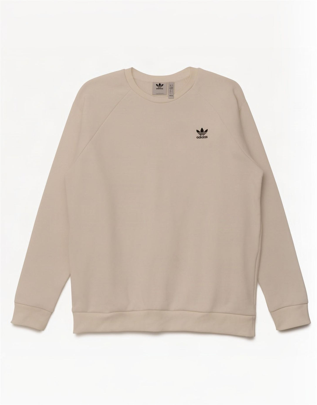 Ανδρικό φούτερ Adidas Jumper μεγάλο λευκό βαμβακερό