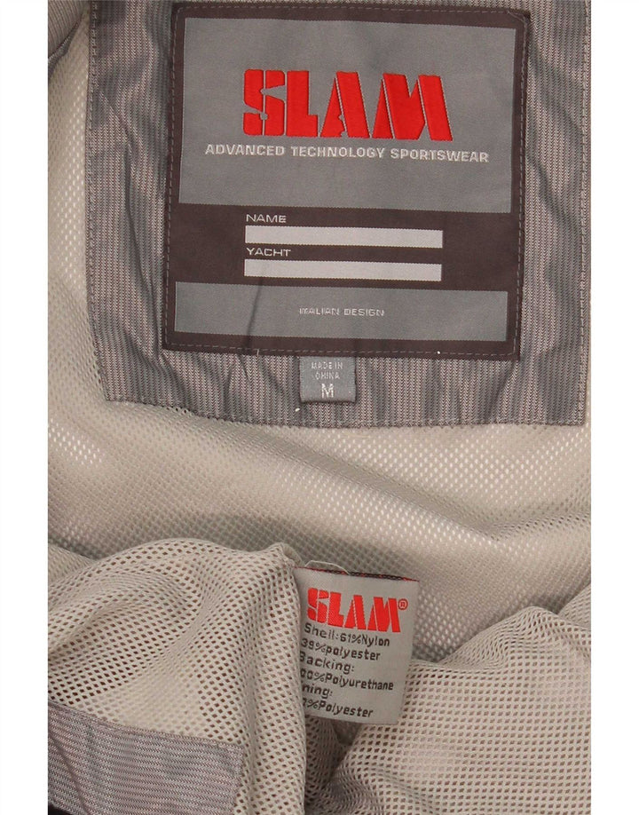 Slam γυναικείο μπουφάν μπουφάν UK 14 Medium Grey Nylon