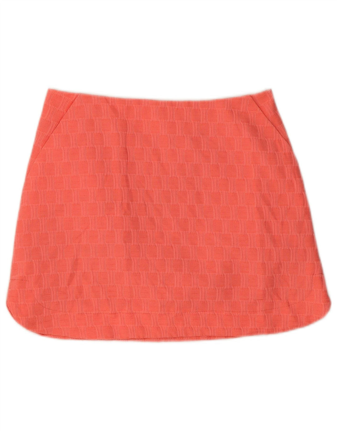 Topshop Γυναικεία Μίνι Φούστα UK 10 Small W28 Pink Geometric Polyester