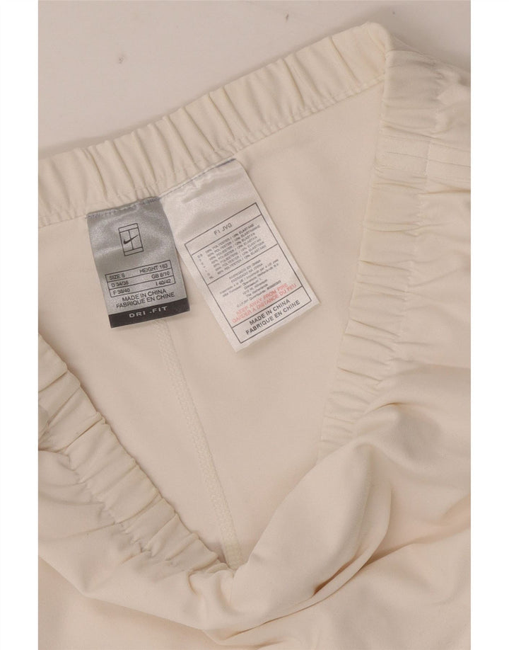Nike Γυναικείο Skort UK 8/10 Small Off White Πολυεστέρας