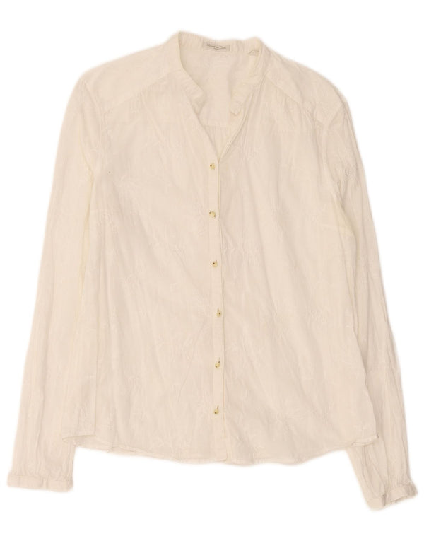 Massimo Dutti Γυναικείο πουκάμισο EU 44 XL Off White Floral