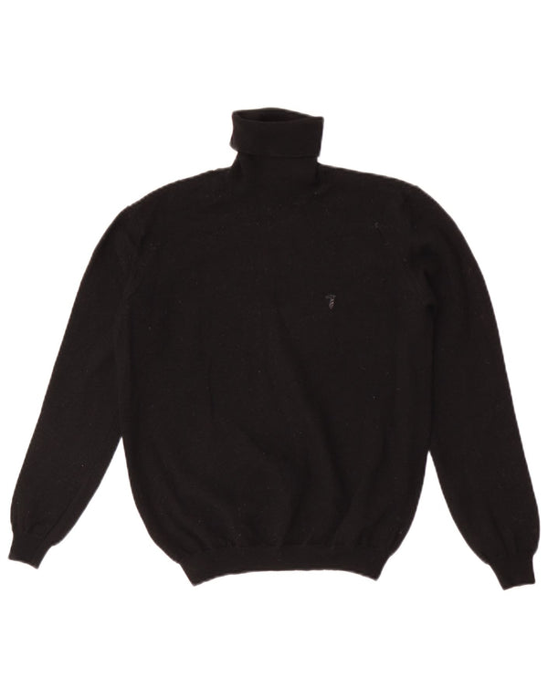 Γυναικείο πουλόβερ Trussardi Crop Roll Neck Jumper UK 8 Small Black