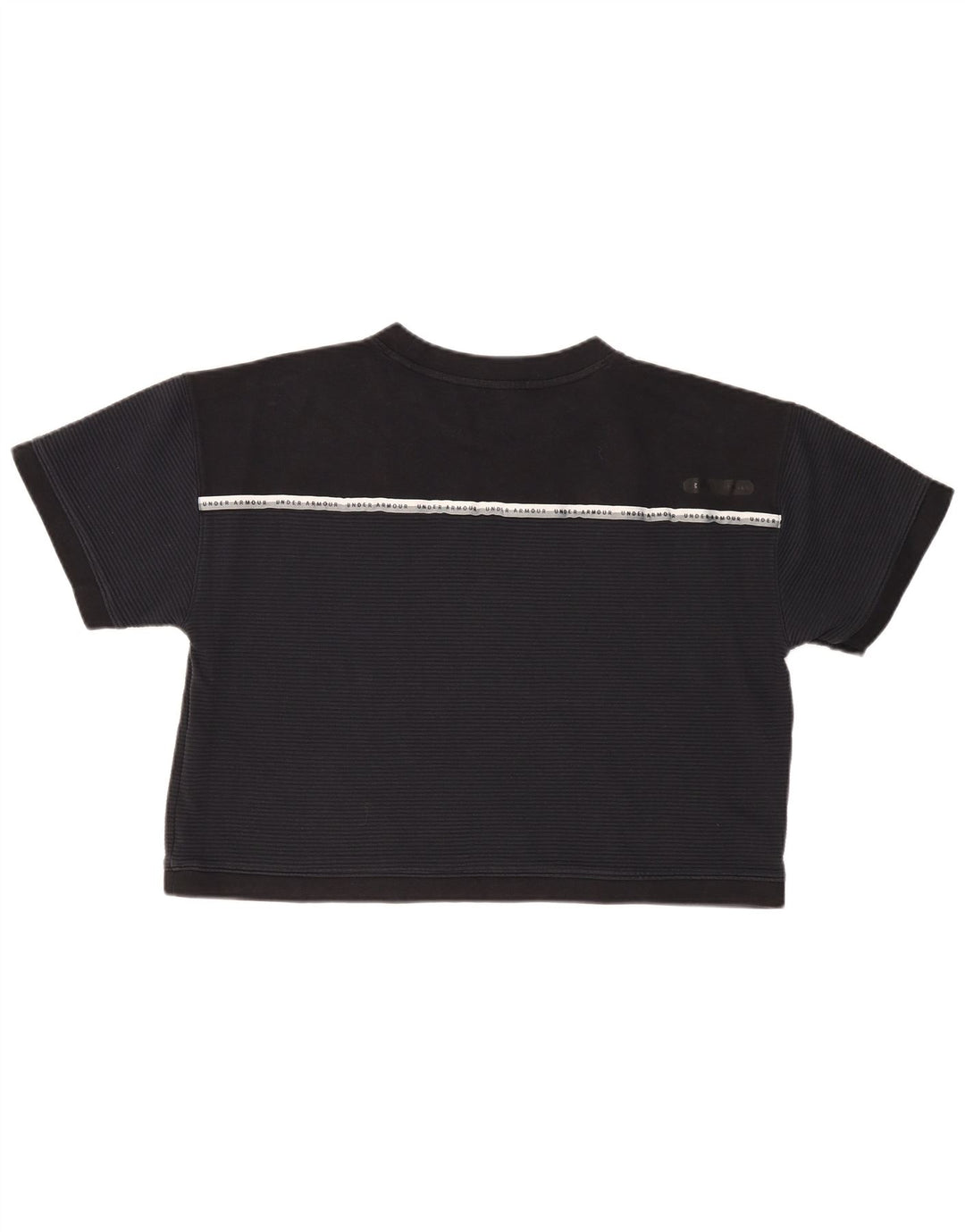 Under Armour Γυναικείο Υπερμεγέθη γραφικό T-Shirt Top UK 14 Medium Black