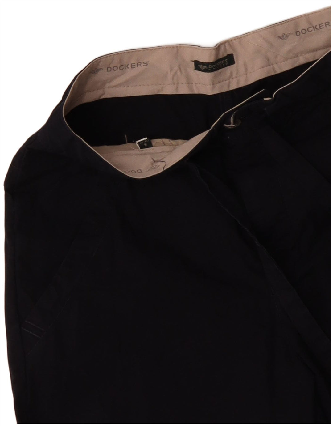DOCKERS Ανδρικό Χακί Παντελόνι Chino Μικρό W29 L28 Navy Blue