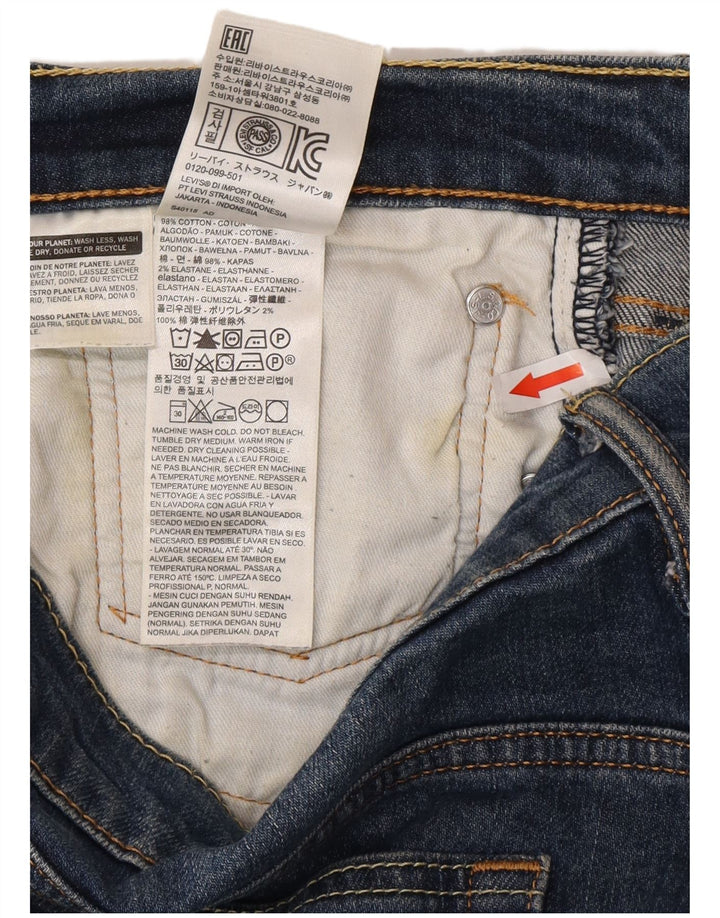 Levi's Mens 541 Athletic Straight Jeans W34 L32 Μπλε βαμβακερό