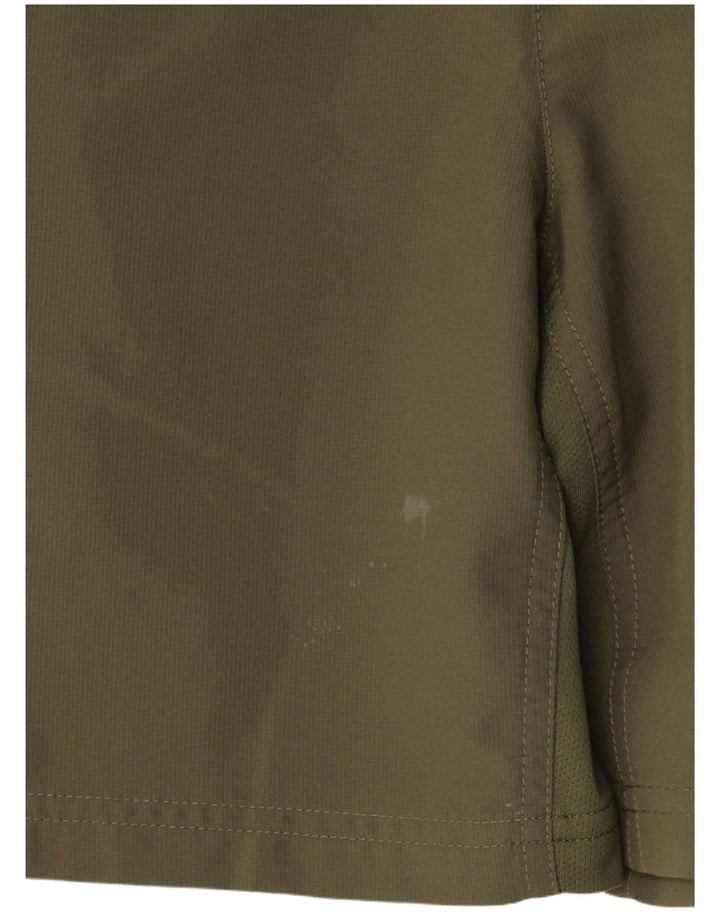 Ανδρικό αθλητικό σορτς Nike Dri Fit Small Khaki Colorblock Πολυεστέρας