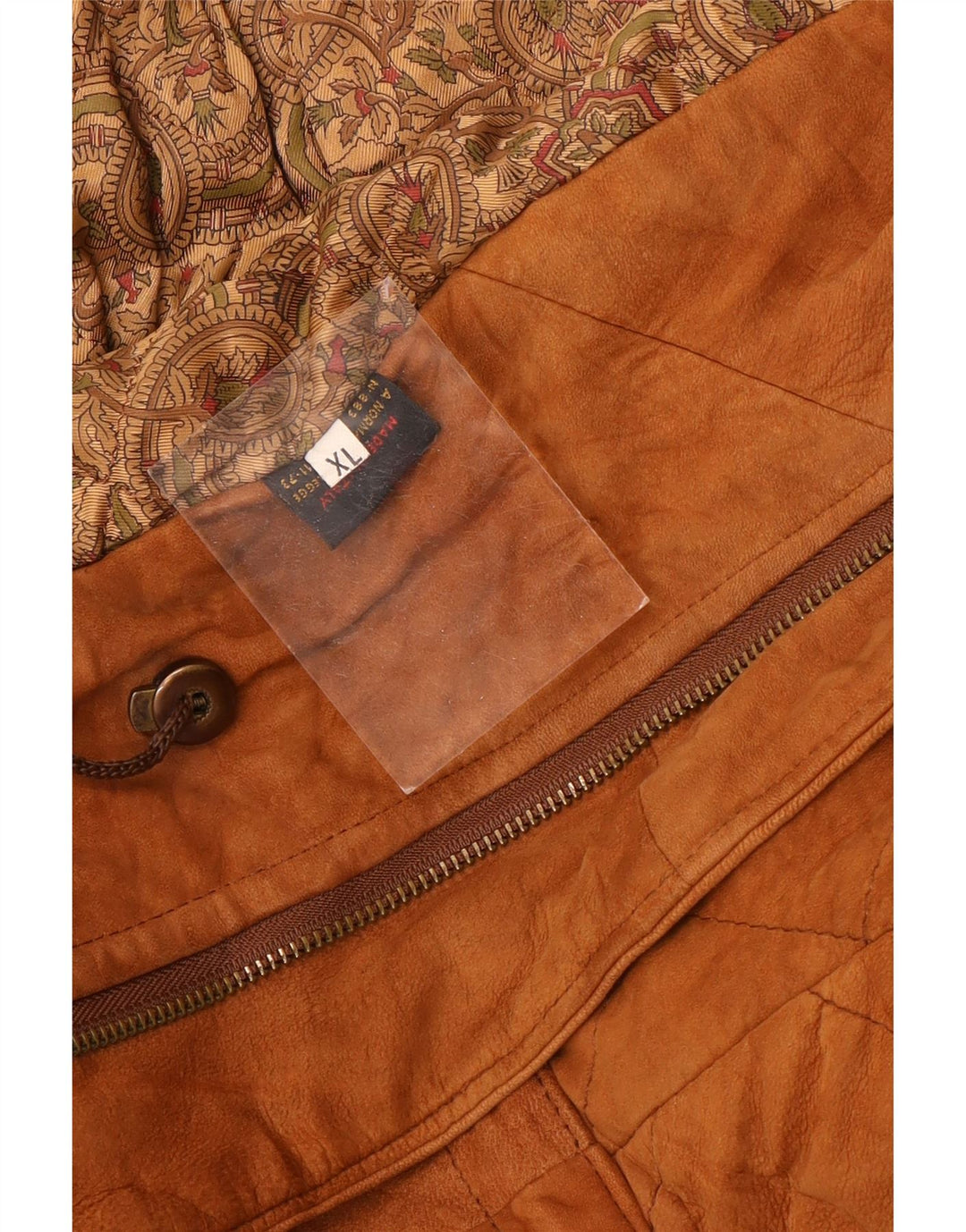 Vintage Ανδρικό Σουέντ Μπουφάν UK 42 XL Καφέ Δερμάτινο