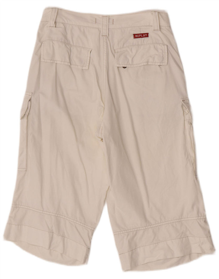 Ανδρικό σορτς Cargo Replay W28 Small White