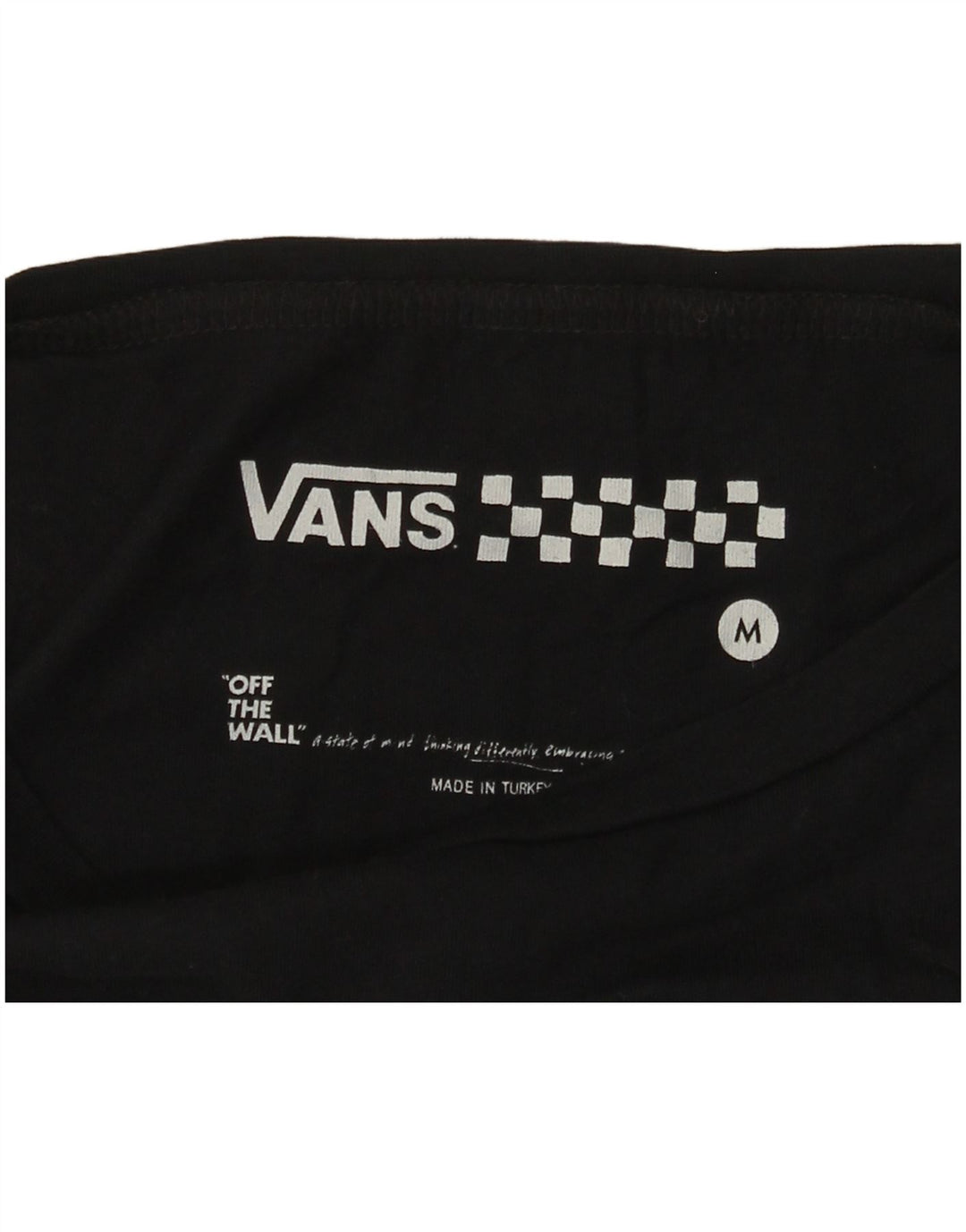 Γυναικείο γραφικό T-Shirt VANS Top UK 12 Medium Black