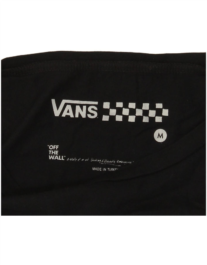 Γυναικείο γραφικό T-Shirt VANS Top UK 12 Medium Black