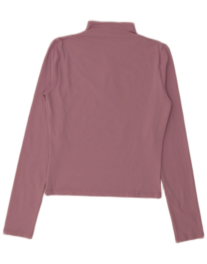 Γυναικείο μπλουζάκι Gas Μακρύ μανίκι UK 12 Medium Pink Polyamide