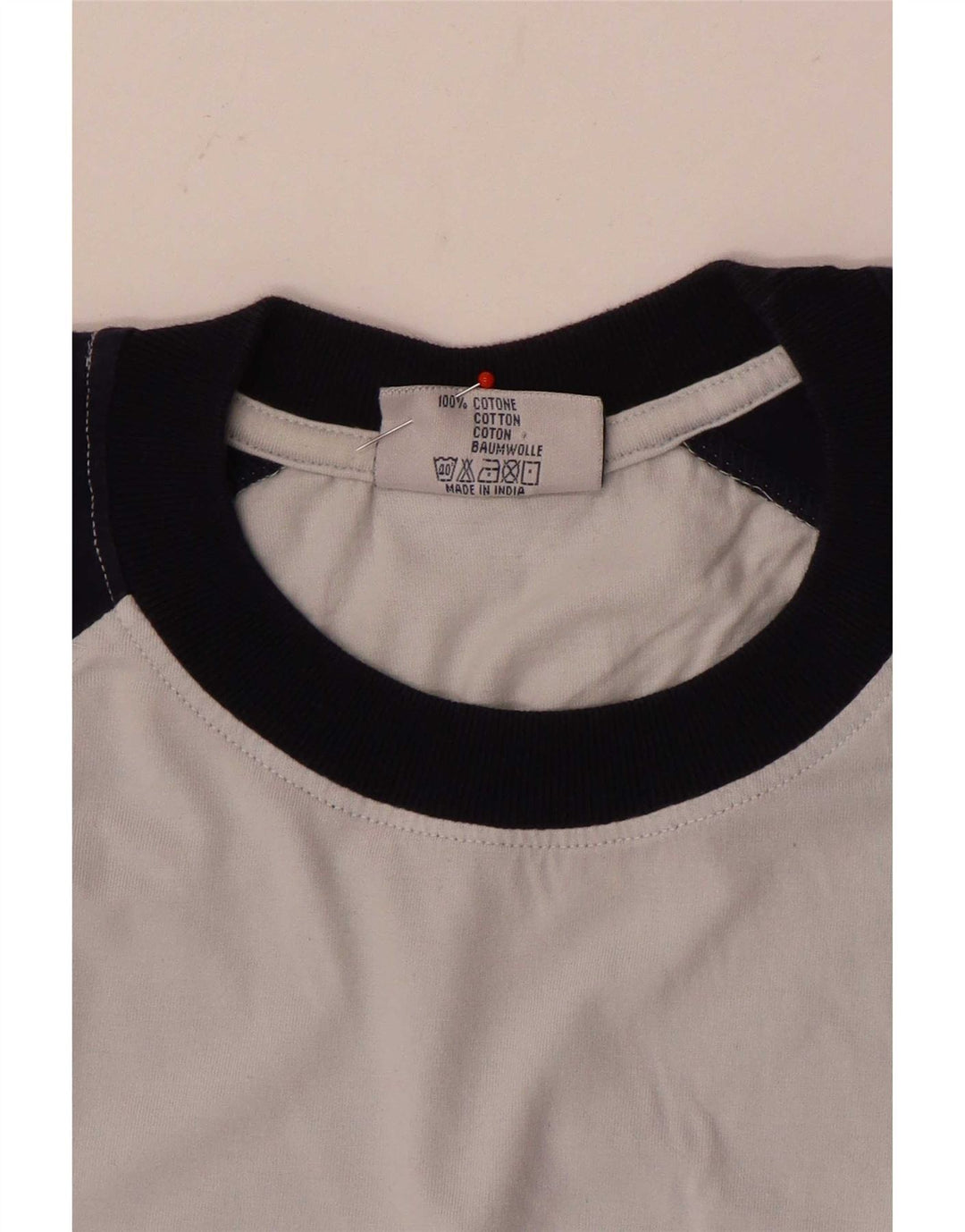 Ανδρικό T-Shirt Fila Top Large Grey Colourblock Βαμβακερό